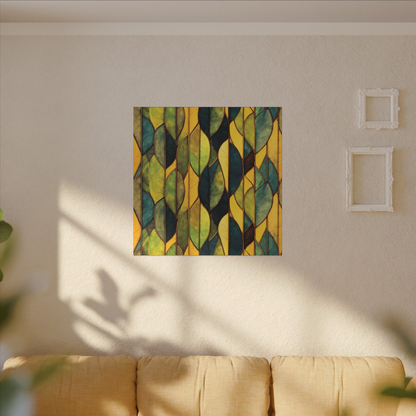 "Inner Grove", Classic Stretched Matte Canvas Pattern Art Print