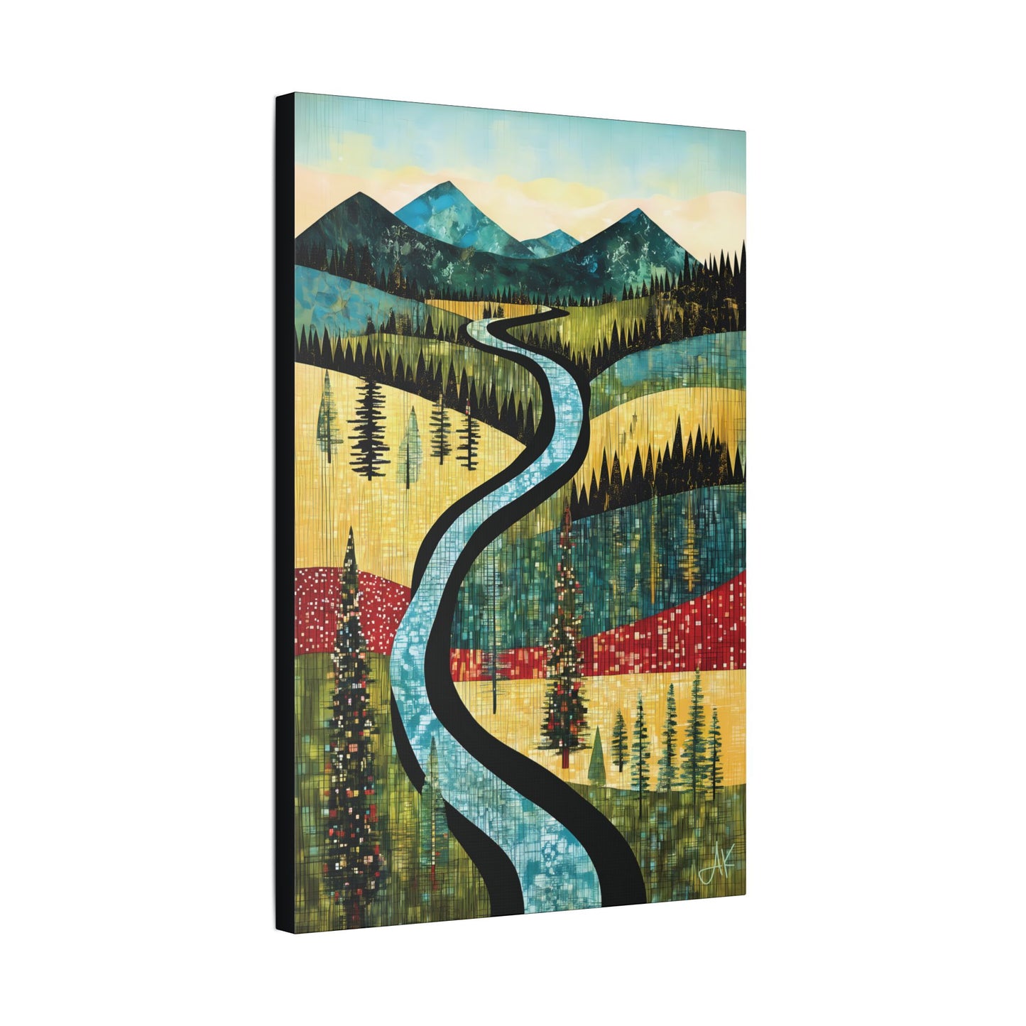 "Natural Wonder", Stretched Classic Canvas Fine Art Print
