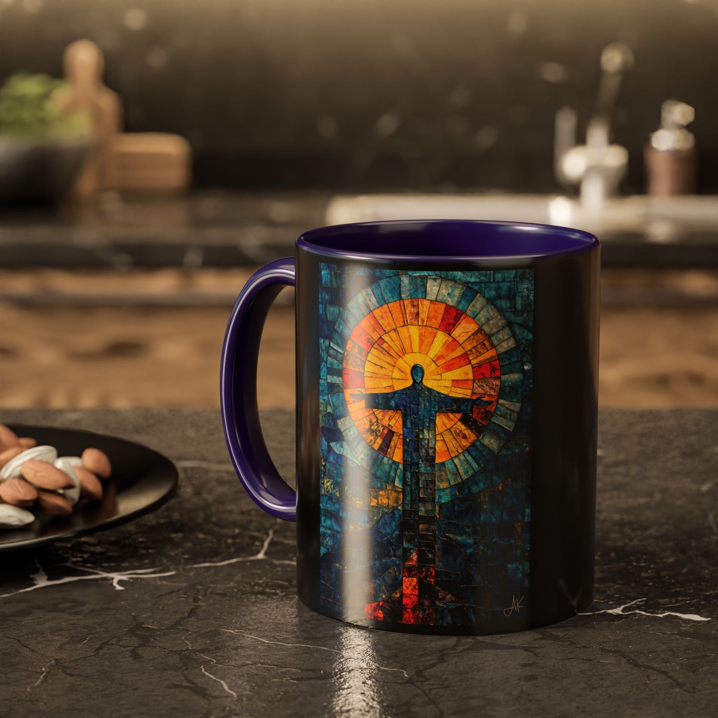 "Alpha and Omega - Revelation 22:13", Colorful Mugs (11oz, 15oz)