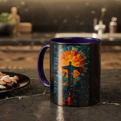 "Alpha and Omega - Revelation 22:13", Colorful Mugs (11oz, 15oz)