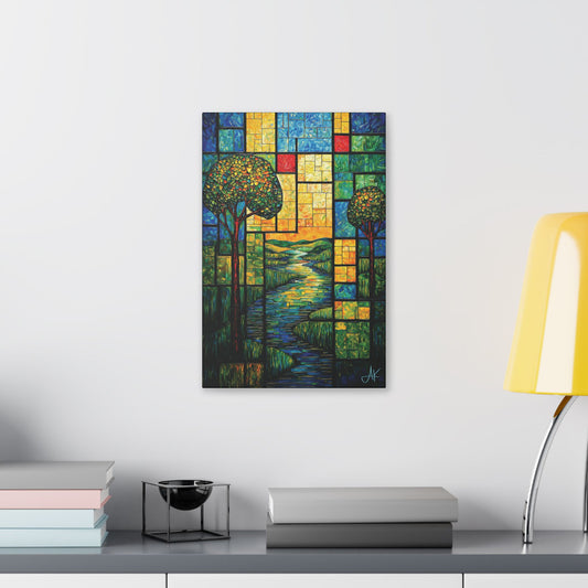 "River Add" #01, Stretched Classic Canvas Fine Art Print