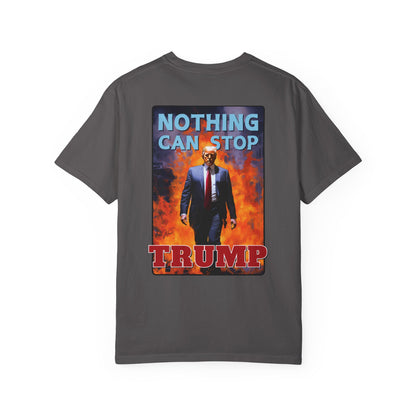 "Nothing Can Stop Trump", Unisex T-shirt (Dark Colors)
