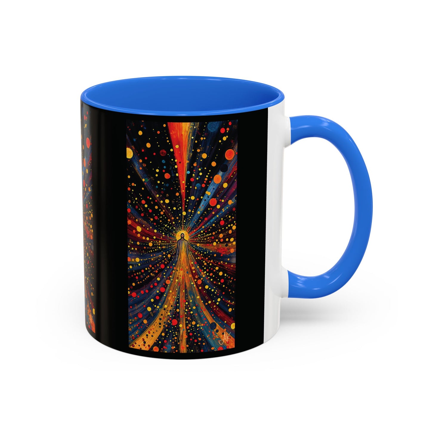 "Illuminated by Grace - 2 Corinthians 4:6", Colorful Mugs (11oz & 15oz)