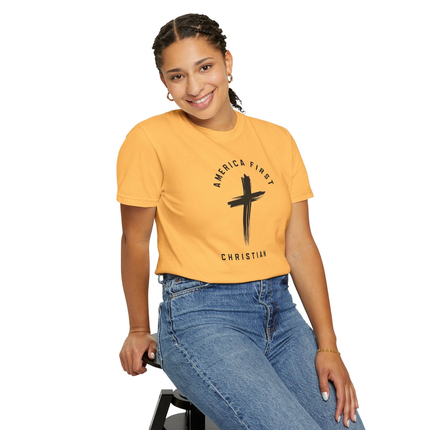 "America First Christian" #05, Unisex T-shirt (Light Colors)