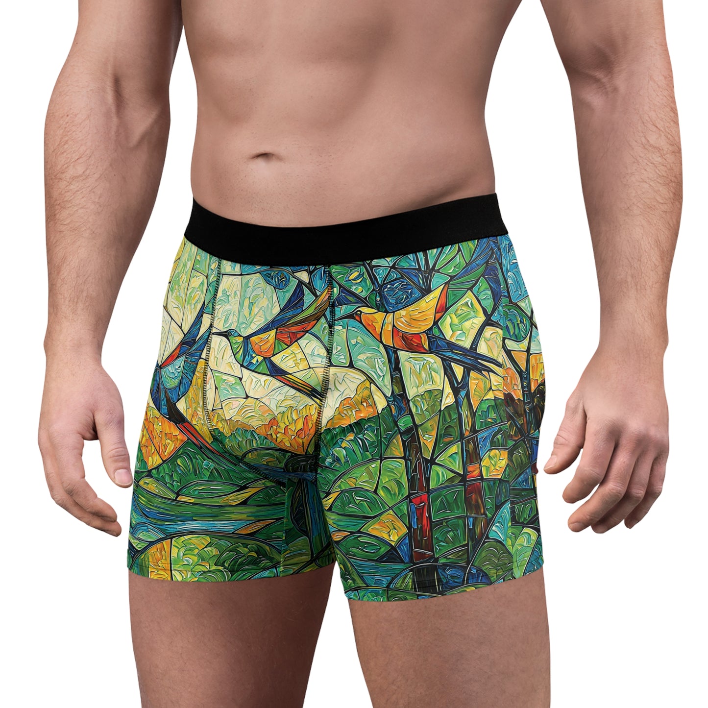 "The Isolated Isle", Men's Boxer Briefs