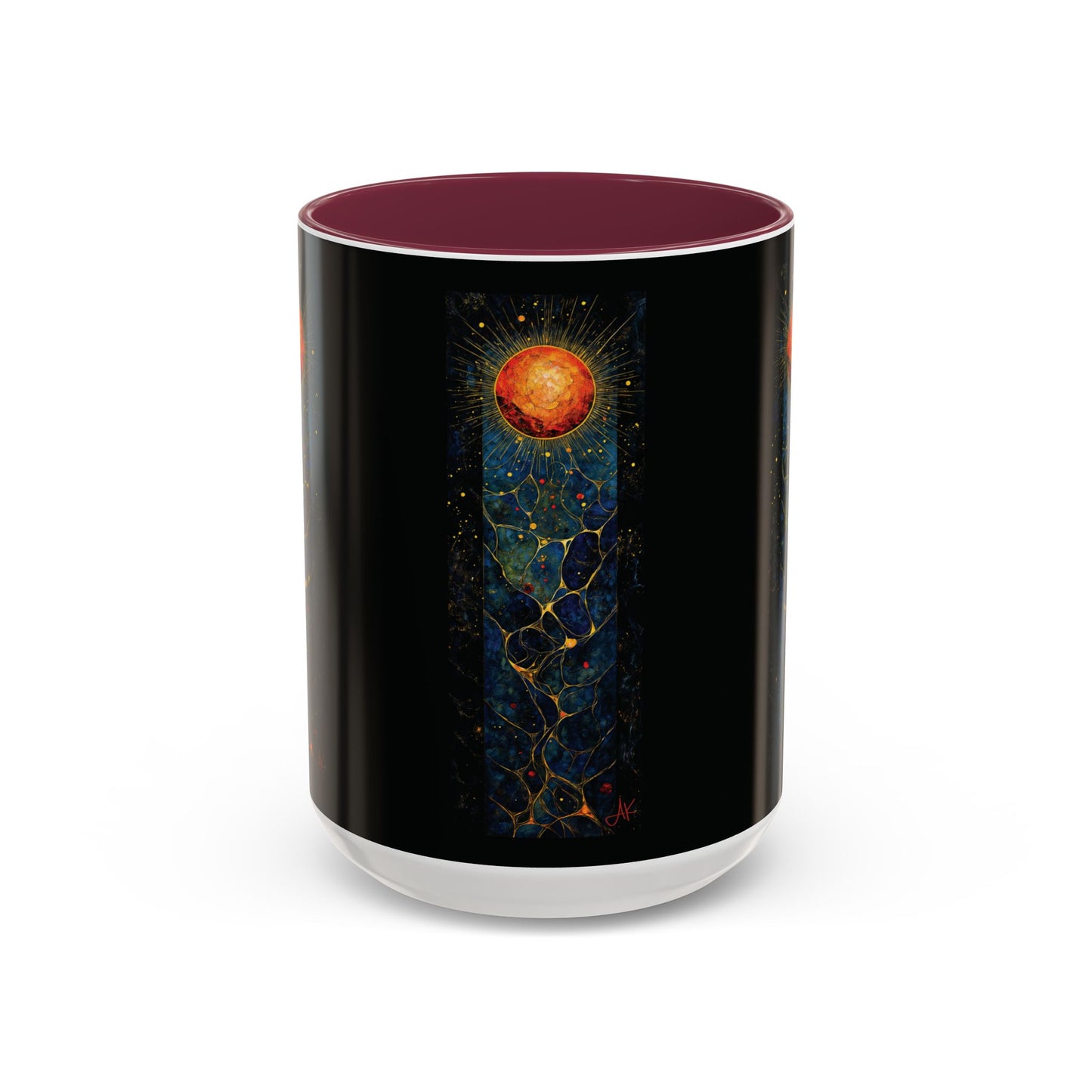 "The Living Light (John 8:12)", Colorful Mugs (11oz, 15oz)