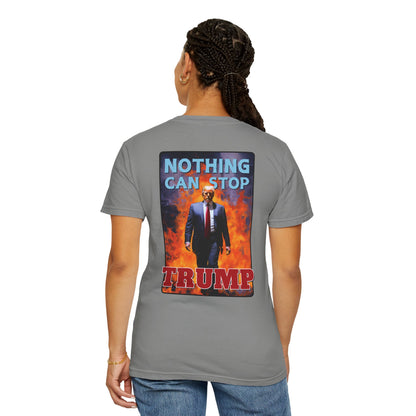 "Nothing Can Stop Trump", Unisex T-shirt (Light Colors)