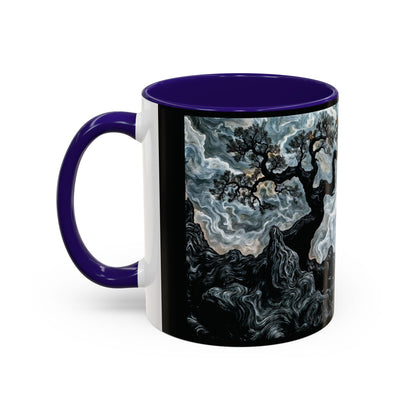"An Crann Naomh (Gaelic) - The Sacred Tree (English)", Colorful Mugs (11oz & 15oz)