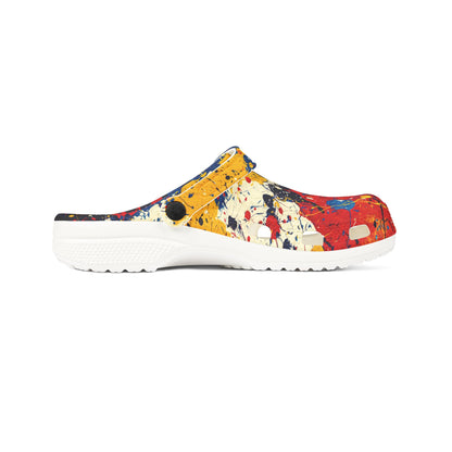 "Abstract 274", Foam Rubber Clogs