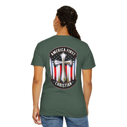 "America First - Christian" #01, Unisex T-shirt