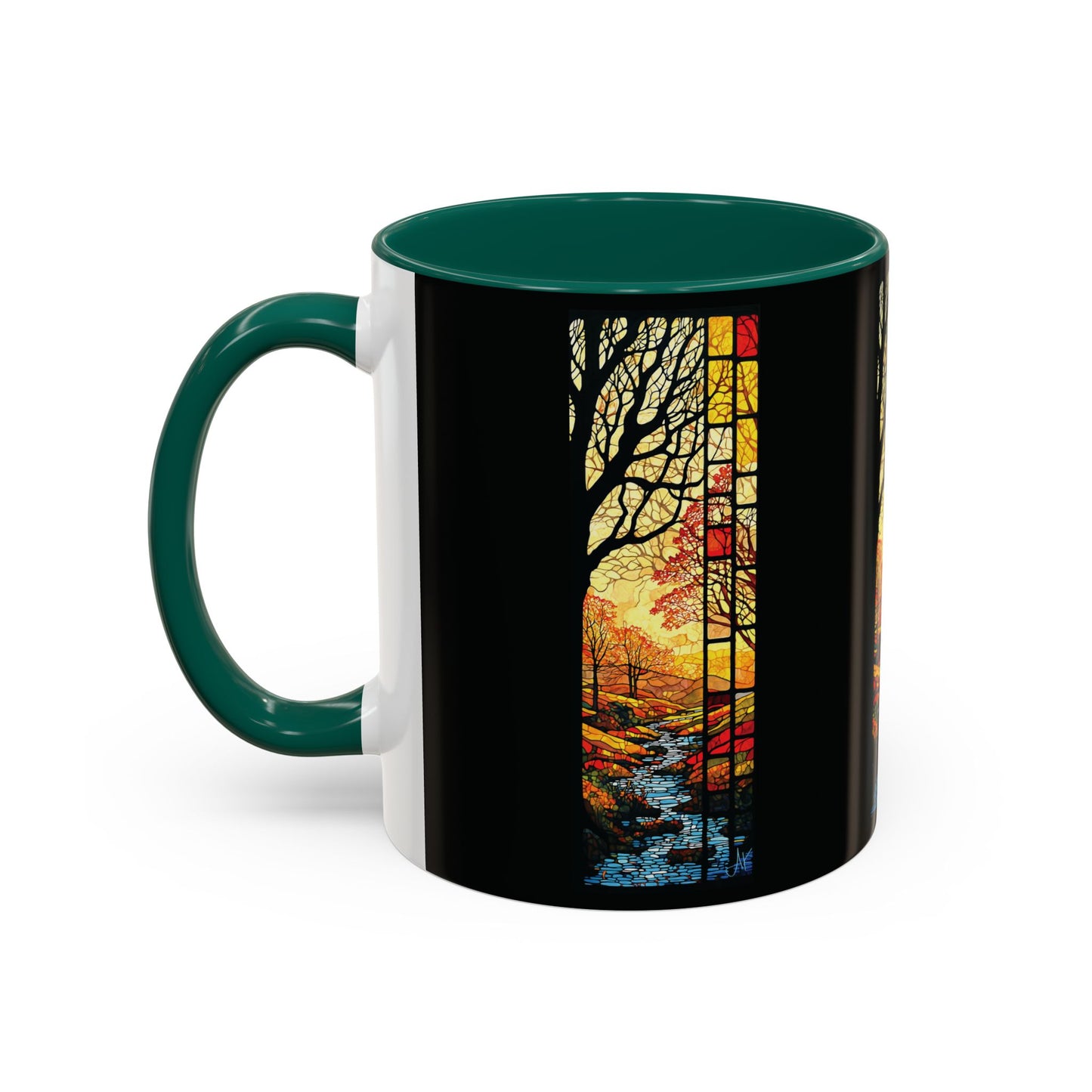 "Realization at 5", Colorful Mugs (11oz, 15oz)
