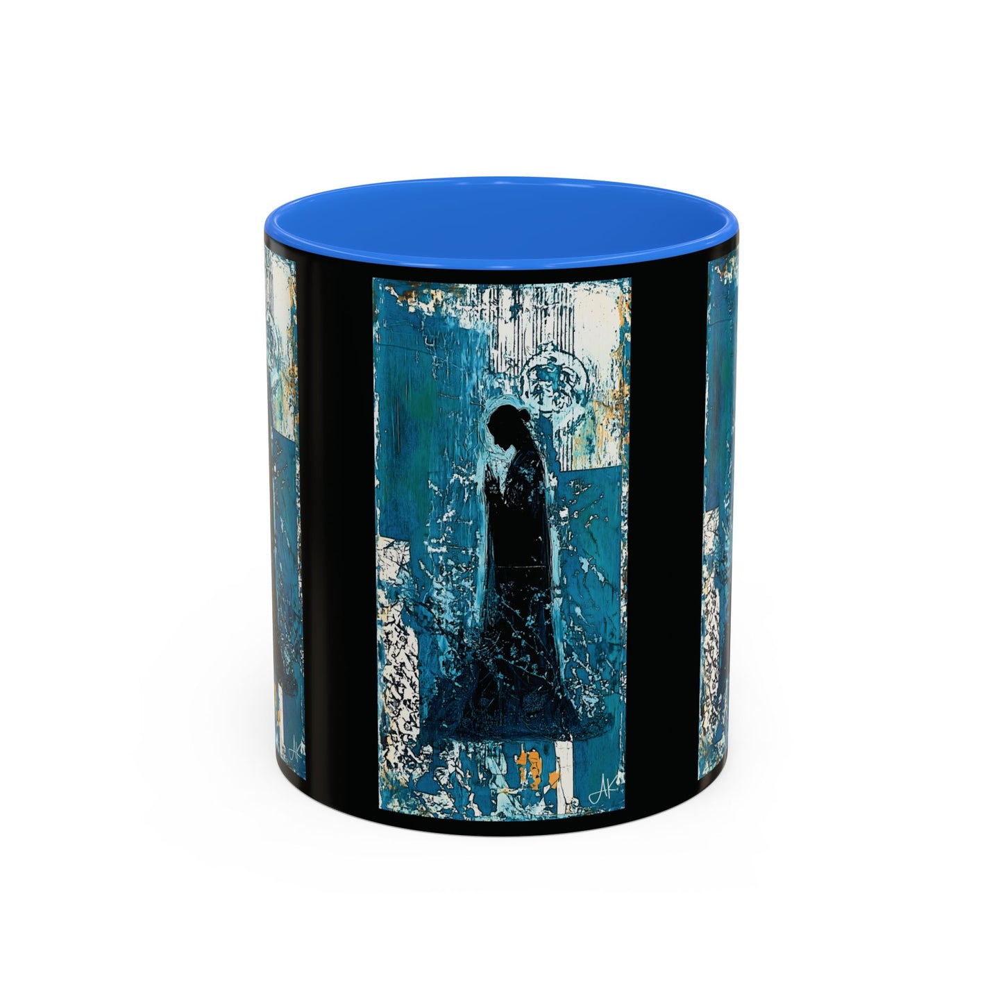 "Behold the Handmaid - Luke 1:38", Colorful Mugs (11oz, 15oz)