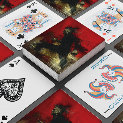 "Hit the Toe", Fine Art Playing Cards