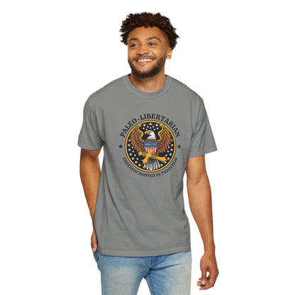 "Paleo-Libertarian" #01, Unisex T-shirt (Light Colors)