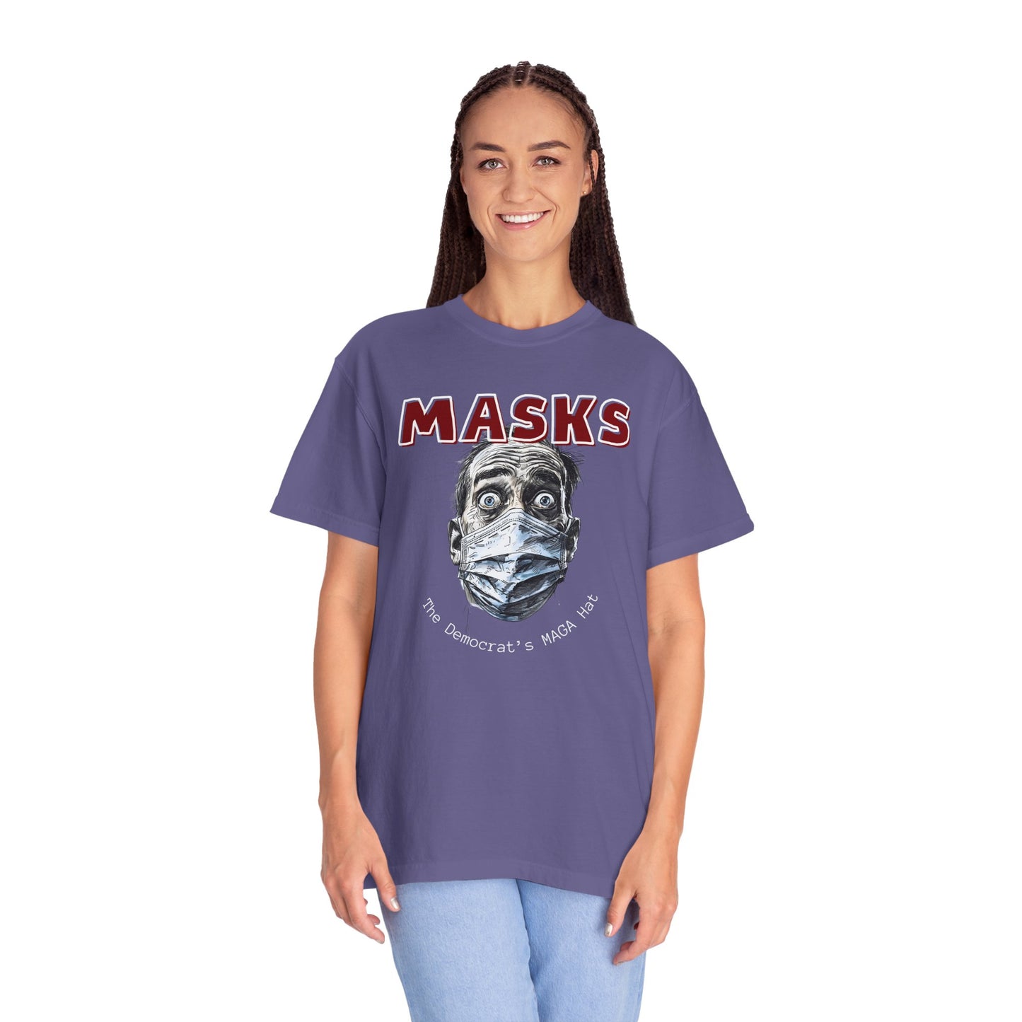 "MASKS - The Democrat's MAGA Hat", Unisex T-shirt