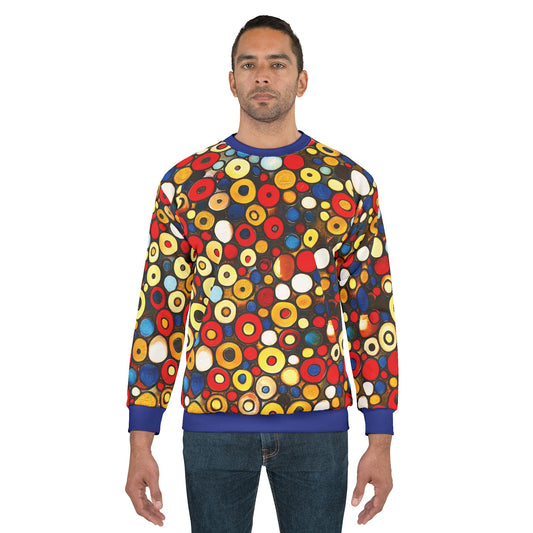 "Bits and Bobs", Unisex Sweatshirt (Klein Blue Collar)