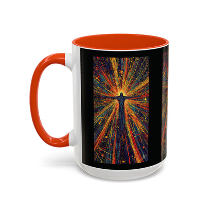 "Born Again in His Radiance - Isaiah 60:1", Colorful Mugs (11oz & 15oz)