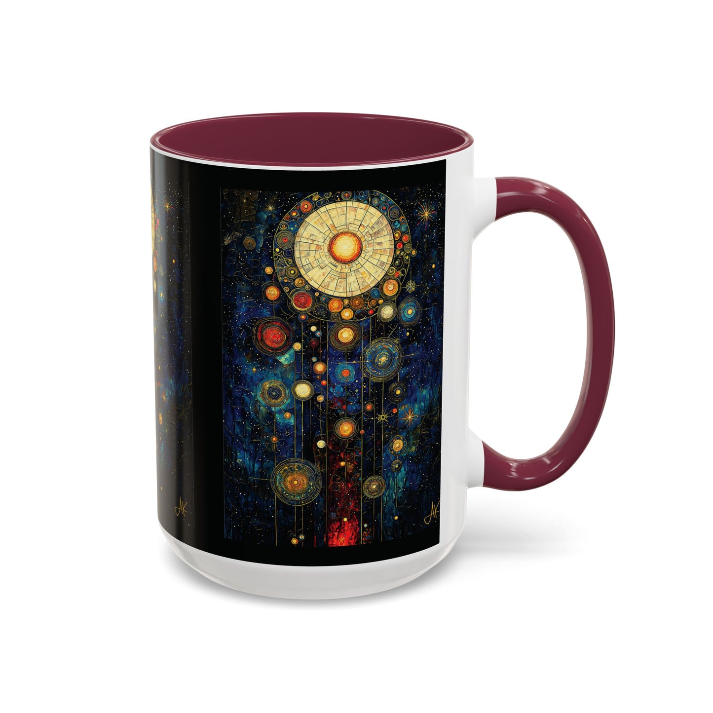 "Ancient Connection to God", Colorful Mugs (11oz, 15oz)