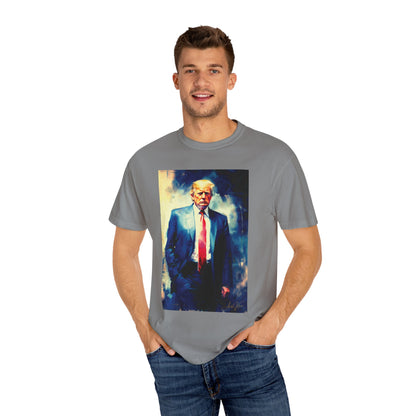 "Trump Portrait No. 6", Unisex T-shirt (Light Colors)