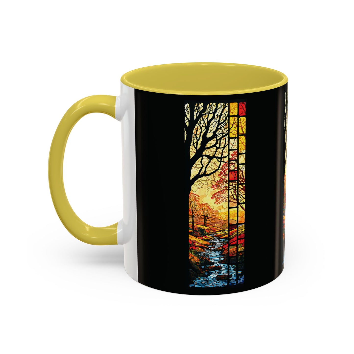 "Realization at 5", Colorful Mugs (11oz, 15oz)