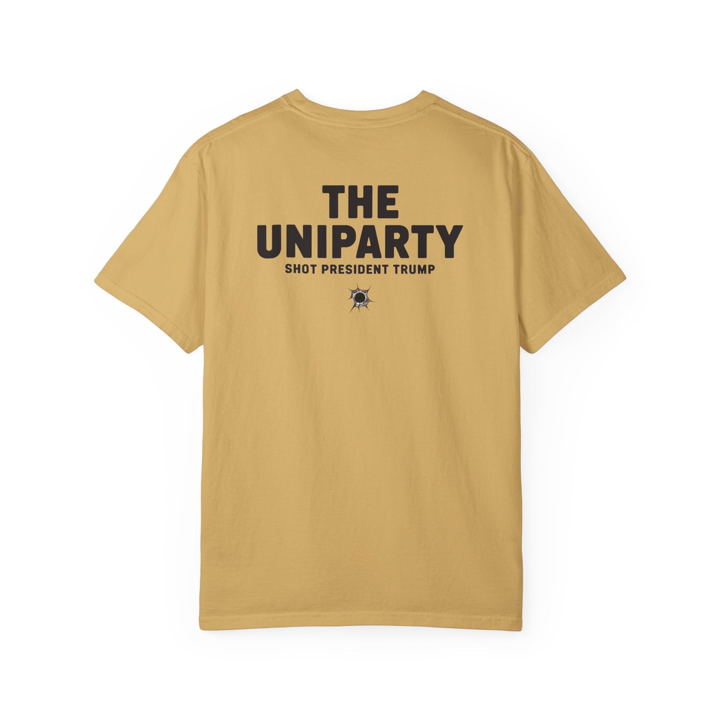 "The Uniparty Shot President Trump" #02, Unisex T-shirt