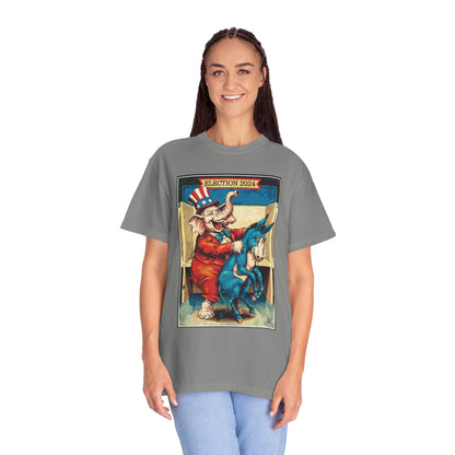 "MAGA Spanked the Donkeys 2024", Unisex T-shirt (Light Colors)