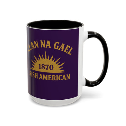 "Clan na Gael - Irish American", Colorful Mugs (11oz, 15oz) (3B0A4F)