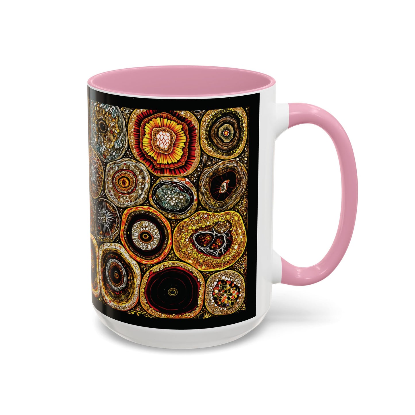 "Every Detail, His Design", Colorful Mugs (11oz, 15oz)