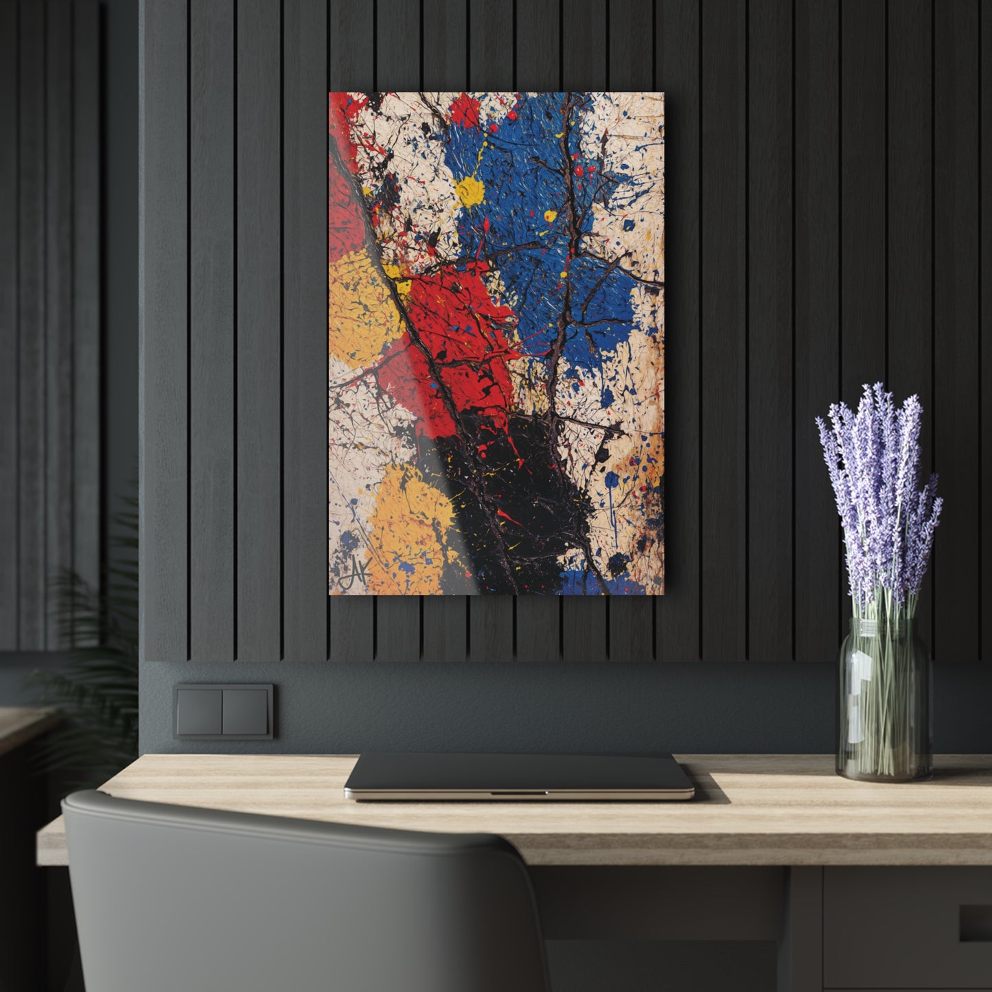 "Abstract 282", Fine Art Acrylic Wall Prints (French Cleat Hanging)