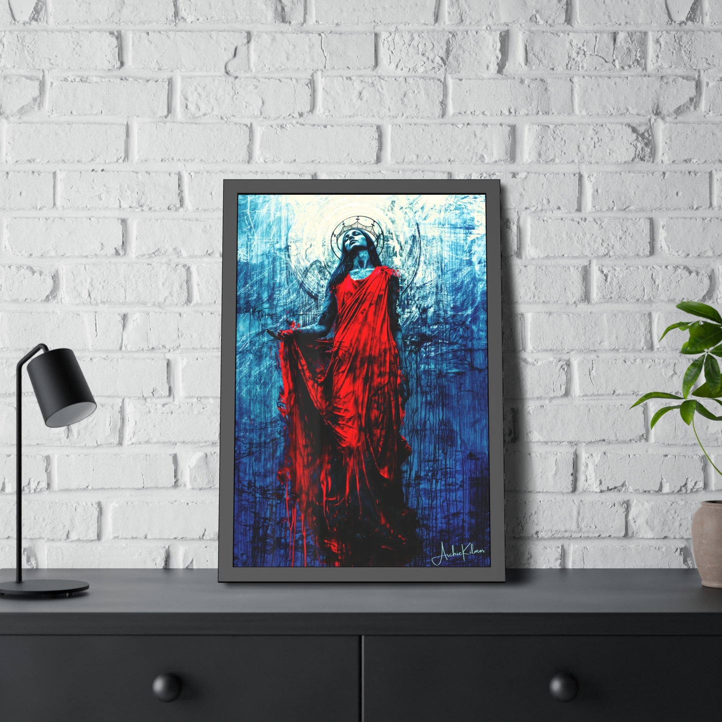 "Kilmor: Servant of Mary", Framed Paper Poster