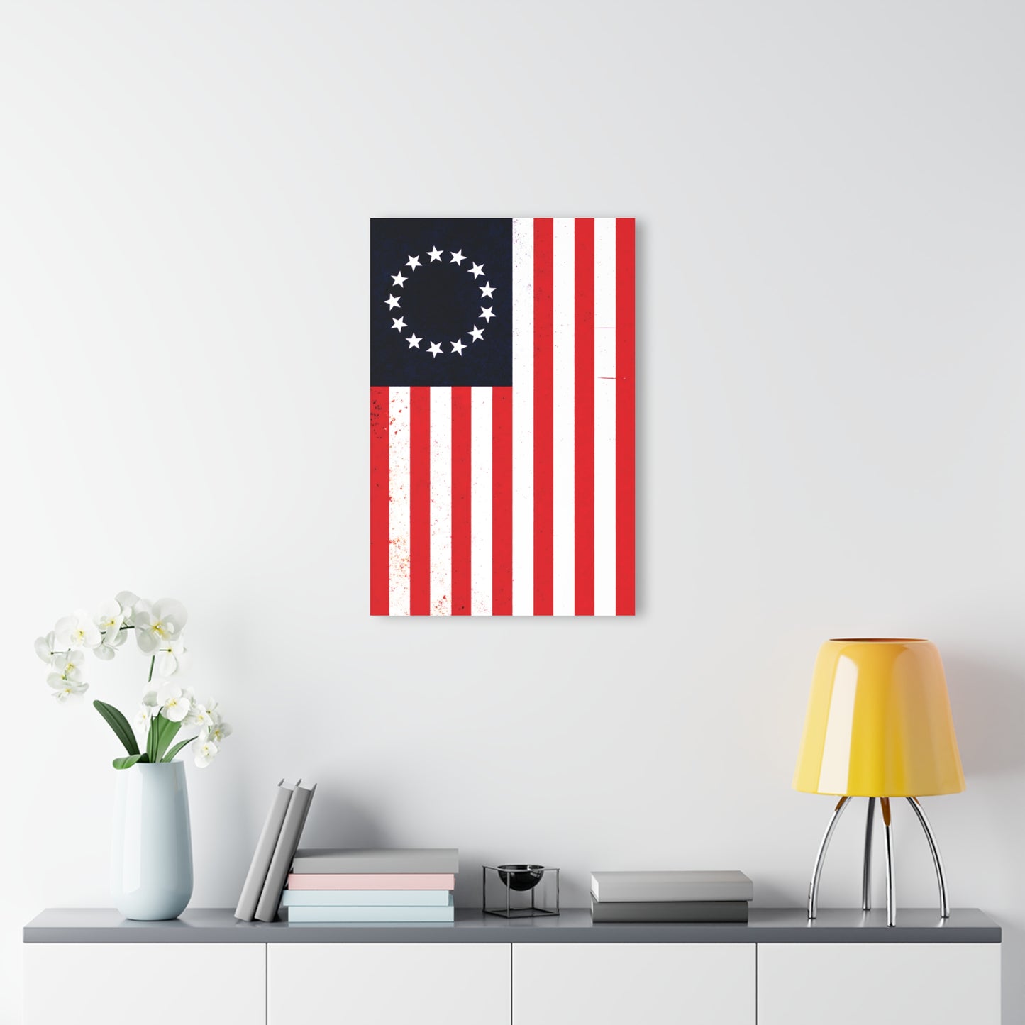 "Betsy Ross Flag", Fine Art Acrylic Wall Prints (French Cleat Hanging)