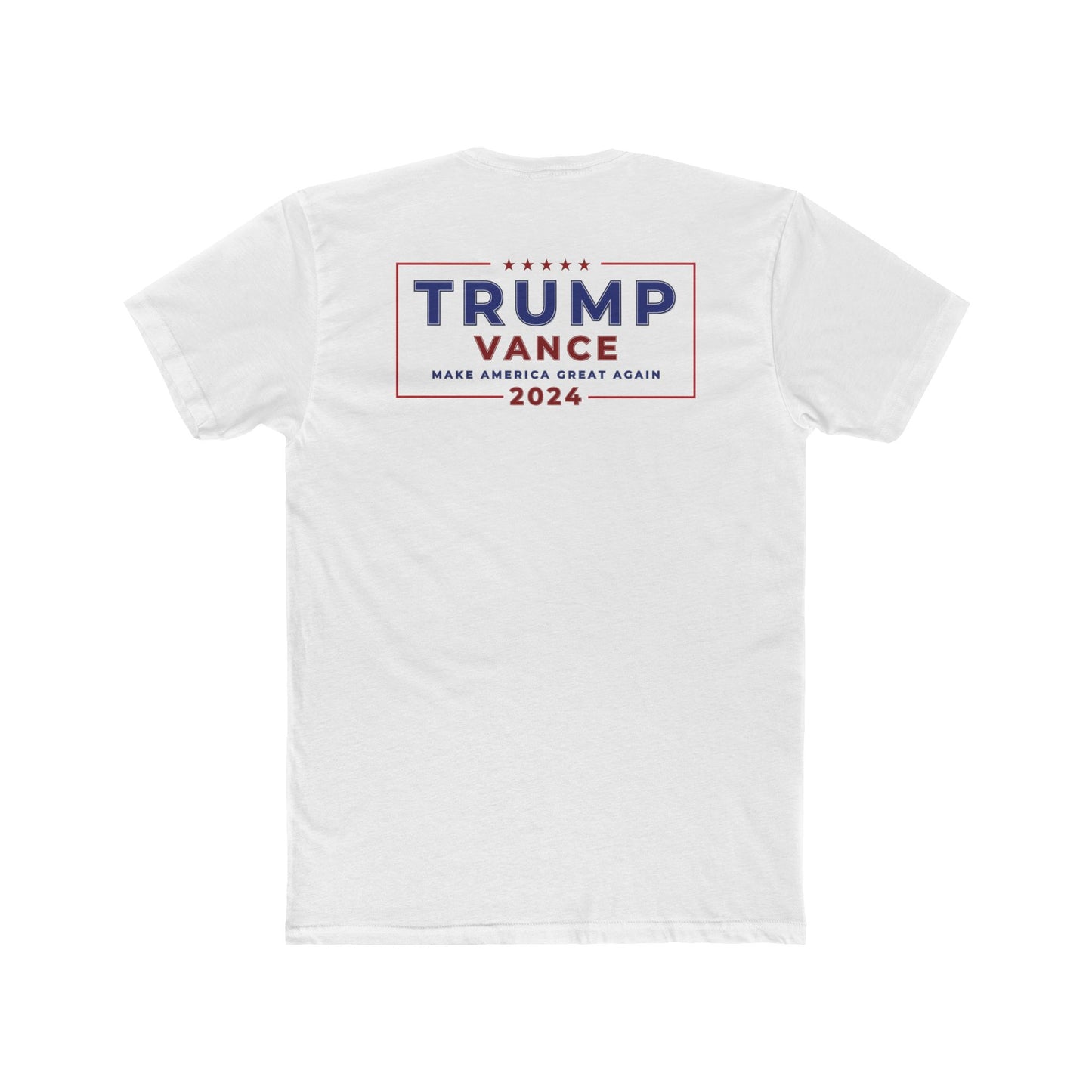"TRUMP VANCE 2024", Unisex Cotton Crew Tee - Collectible History