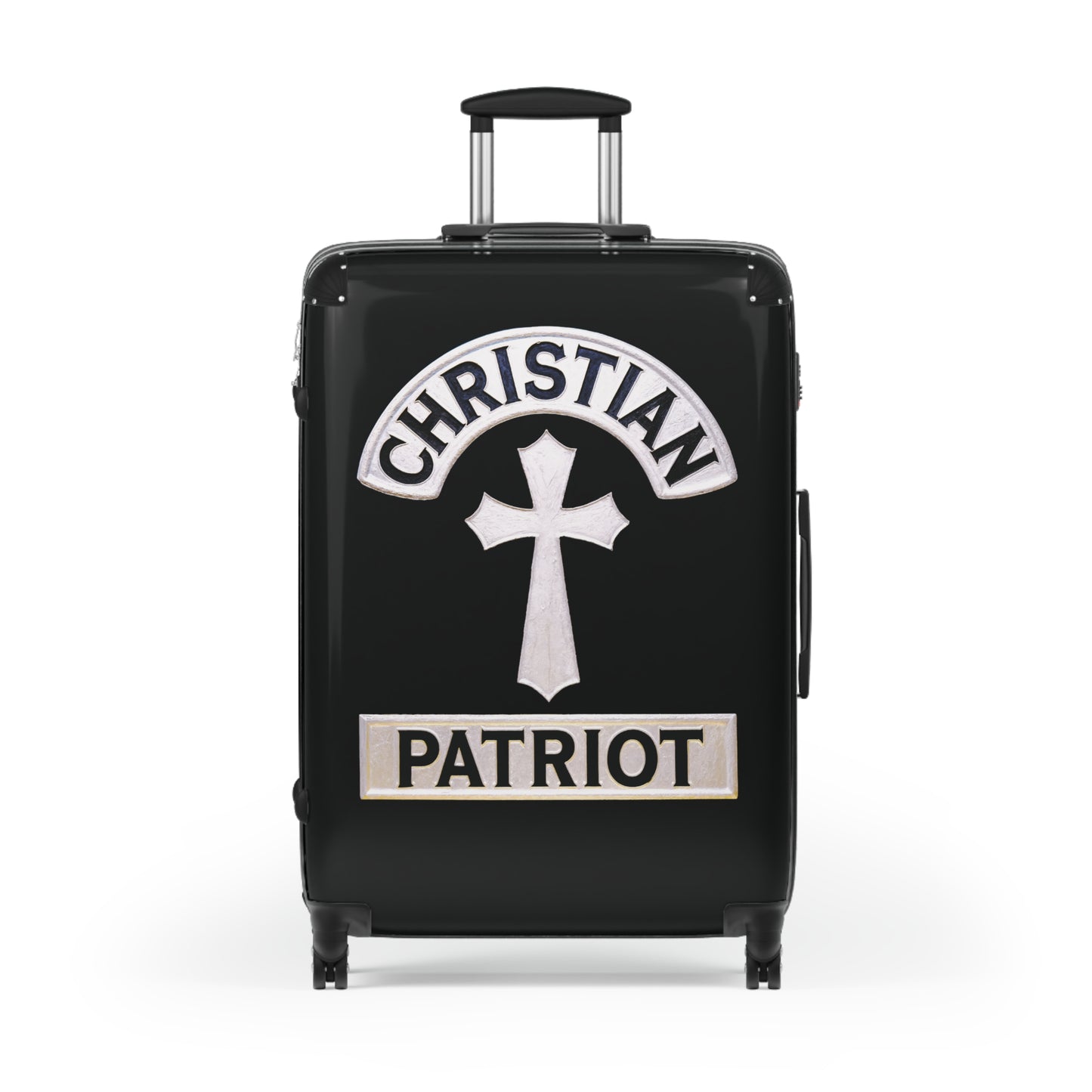 "Christian Patriot" #01 Suitcases (Black)