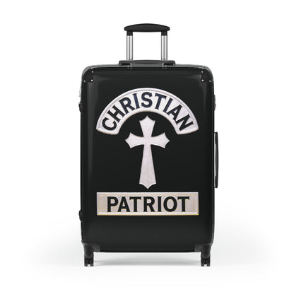 "Christian Patriot" #01 Suitcases (Black)