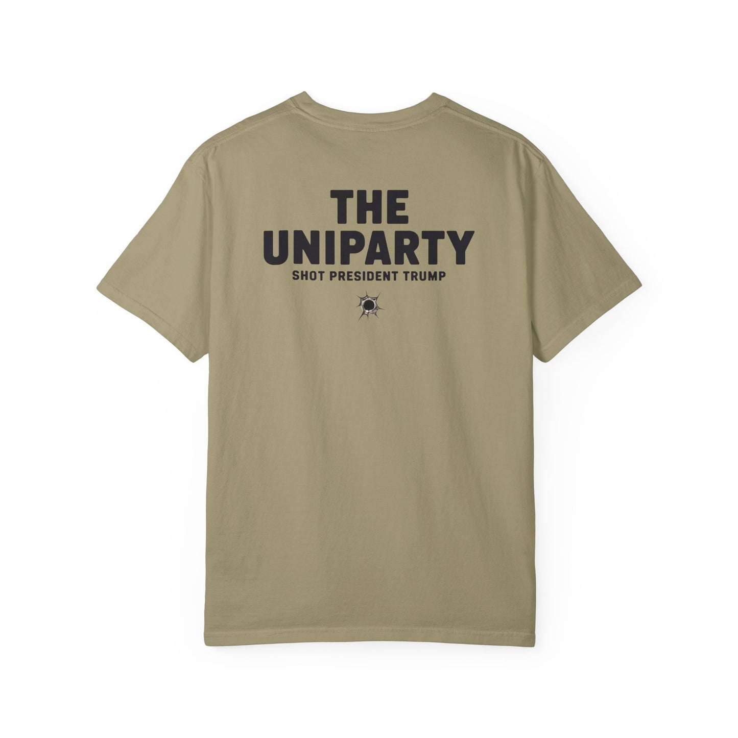 "The Uniparty Shot President Trump" #02, Unisex T-shirt