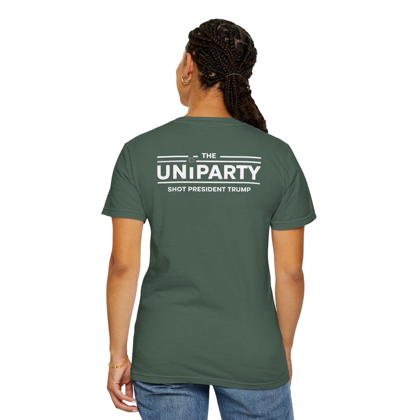 "The Uniparty Shot President Trump" #03, Unisex T-shirt