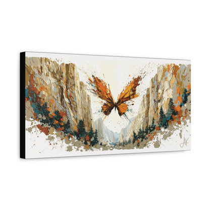 "Melinda's Butterfly", Fine Art Matte Canvas, Stretched, 1.25"