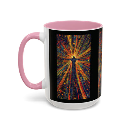 "Born Again in His Radiance - Isaiah 60:1", Colorful Mugs (11oz & 15oz)