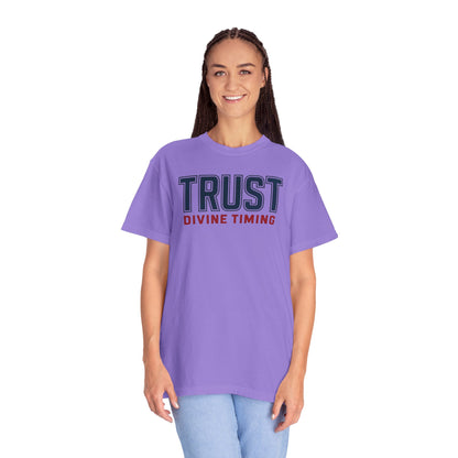 "Trust Divine Timing" #02, Unisex T-shirt
