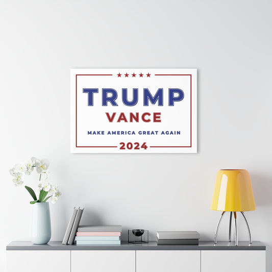 "Trump Vance 2024", Acrylic Wall Prints (French Cleat Hanging)