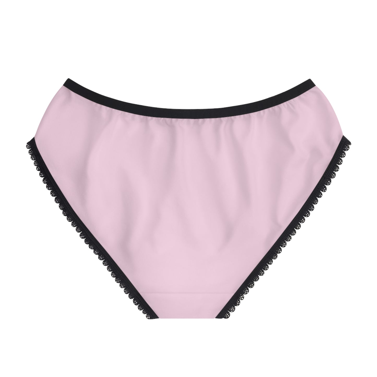 "DEI - Didn't Earn It" #14, Women's Briefs (Lace Pink)