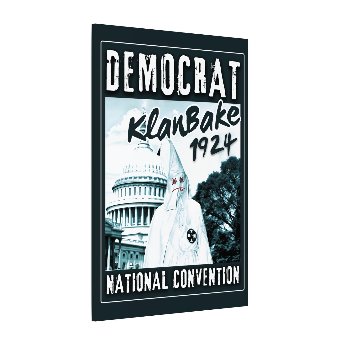 "Democrat KlanBake 1924", Matte Canvas Fine Art Print