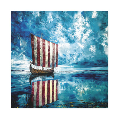 "First Keel at Cille Pheadair", Fine Art Matte Canvas, Stretched, 1.25"