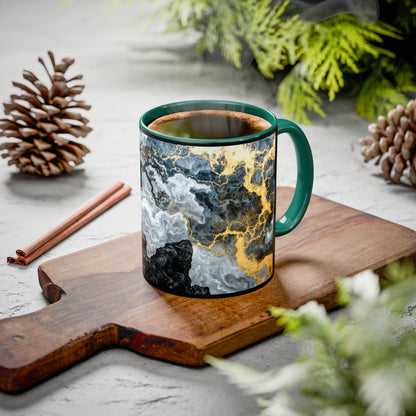 "An Crann Naomh (Gaelic) - The Sacred Tree (English)", Colorful Mugs (11oz & 15oz)