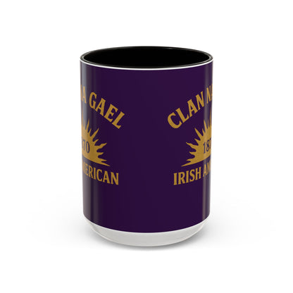 "Clan na Gael - Irish American", Colorful Mugs (11oz, 15oz) (3B0A4F)