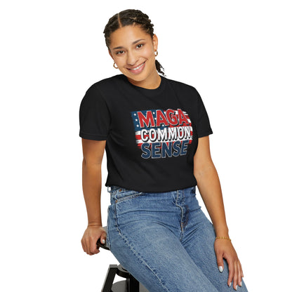 "MAGA Common Sense" #01, Unisex T-shirt
