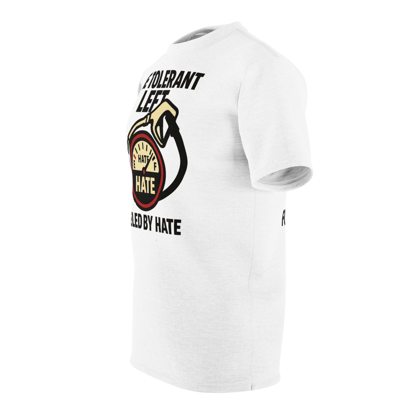 "The Tolerant Left", Unisex T-shirt (Doctor White)