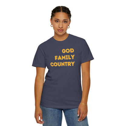 "God Family Country", Unisex T-shirt