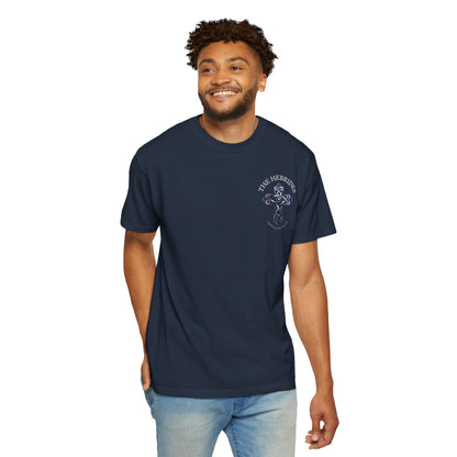 "The Hebrides - Christian since 563 AD", Unisex T-shirt