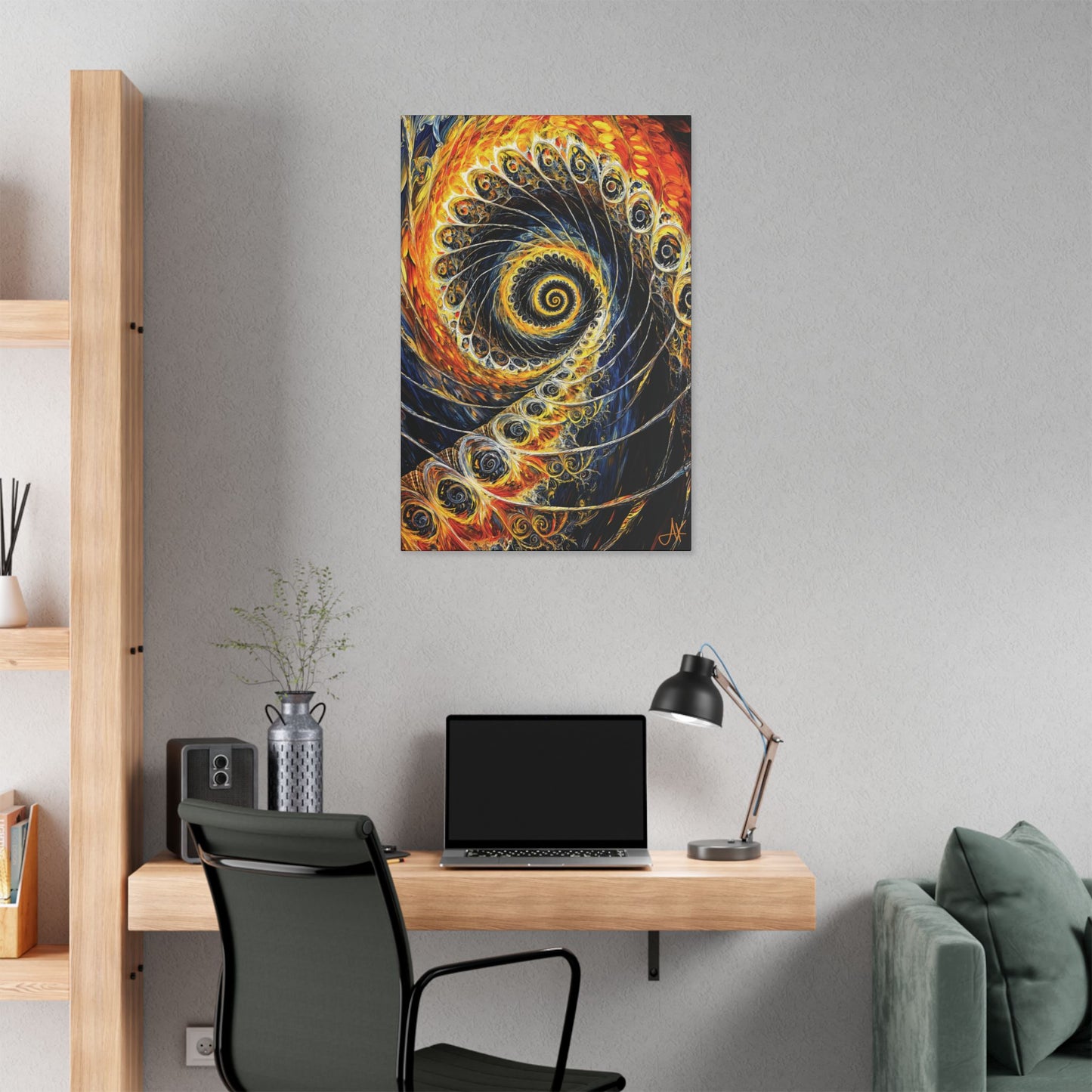 "Beauty of His Design", Stretched Classic Canvas Fine Art Print